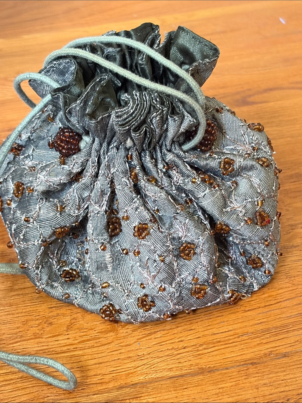 Vintage dice bag pouch